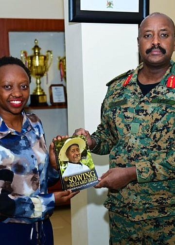 Gen Muhoozi hosts Kenya’s first daughter Charlene Ruto