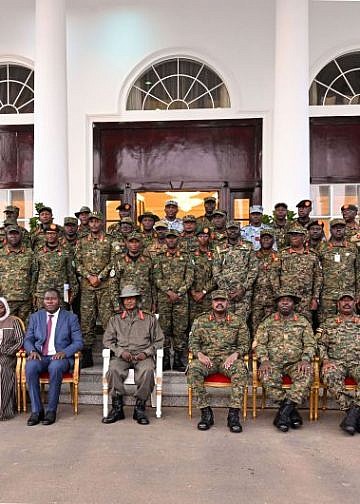 Museveni, UPDF high command discuss current security situation