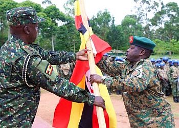 UPDF flags off UN Guard Unit XII for Somalia peace support mission