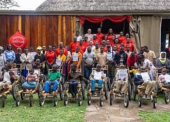 Absa Uganda donates shs40m to support children with disabilities in Rwenzori