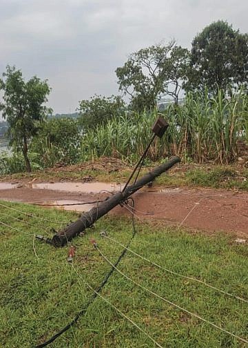 Heavy rain triggers widespread power blackout in Jinja, Kamuli