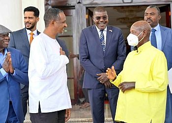 Museveni calls for African-led dialogue to end Sudan conflict as he hosts RSF leader Gen Dagalo
