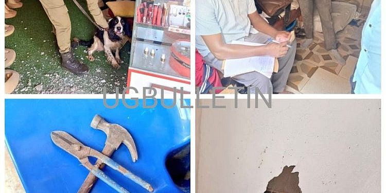 Police dog leads to arrest of three over boutique break-in in Nansana