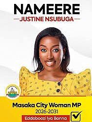 NRM’s Justine Nameere declared Masaka City Woman MP after vote recount
