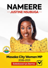 NRM’s Justine Nameere declared Masaka City Woman MP after vote recount