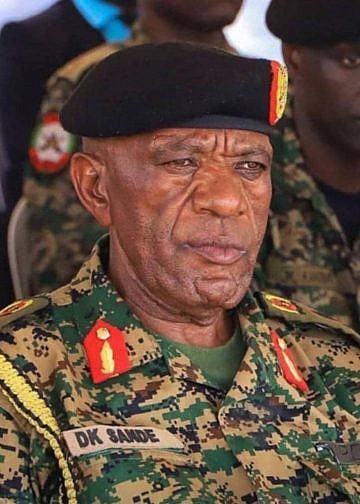 UPDF’s  Armored Division commander, Maj Gen Deus Sande dies