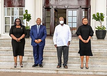 Museveni meets MTN Uganda executives