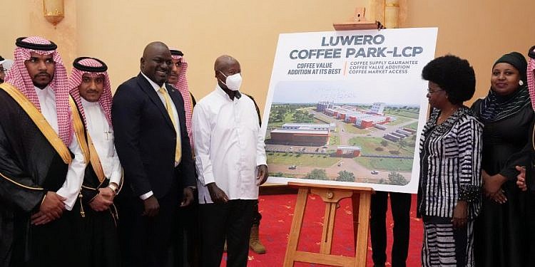 Museveni discusses coffee value addition with Saudi Arabian delegation