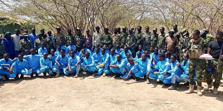 Somalia National Army soldiers graduate from UPDF organic support weapons training