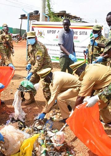 UPDF troops in South Sudan celebrate Tarehe Sita in style