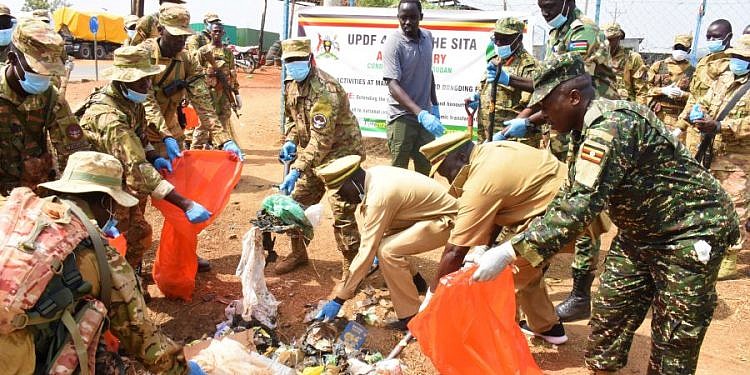 UPDF troops in South Sudan celebrate Tarehe Sita in style