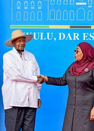 Museveni, Suluhu agree to deepen energy, trade, regional security ties