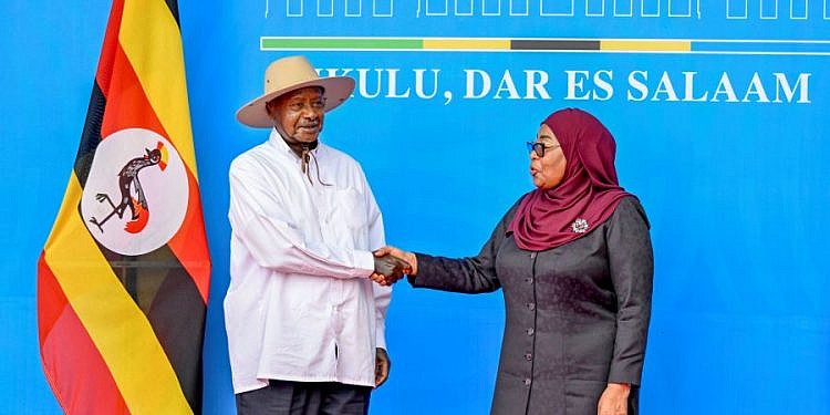 Museveni, Suluhu agree to deepen energy, trade, regional security ties