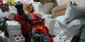 Four arrested as over 7,900 substandard toilet paper rolls are seized in Kampala, Entebbe