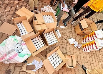 Kassanda health worker arrested with gov’t drugs hidden in pit latrine