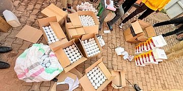 Kassanda health worker arrested with gov’t drugs hidden in pit latrine