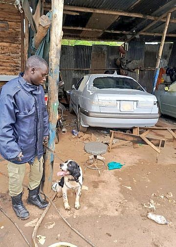 Police dog tracks down suspects in murder of 34-year-old man in Wandegeya