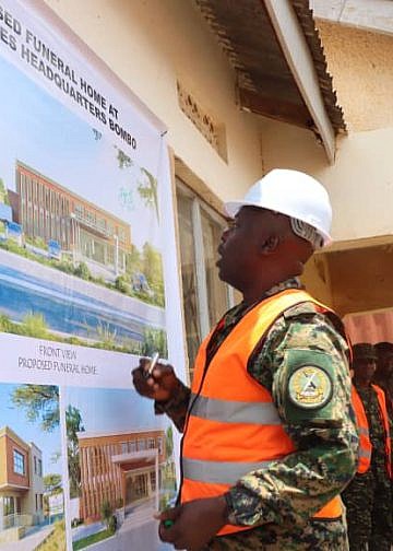 UPDF breaks ground for first-ever military funeral home in Uganda