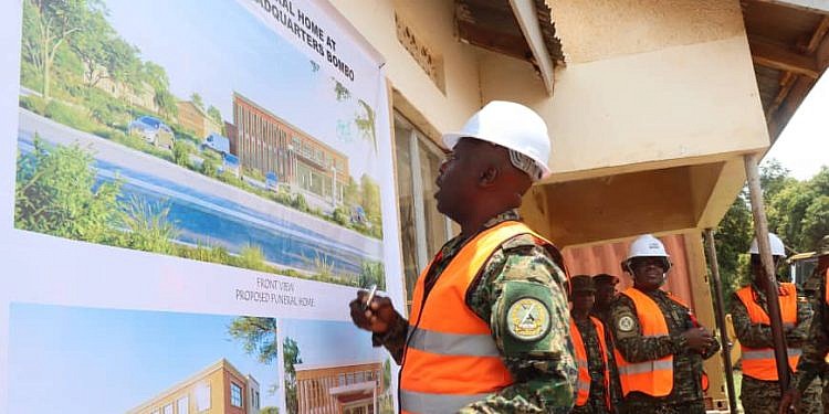 UPDF breaks ground for first-ever military funeral home in Uganda
