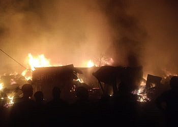 Properties worth millions destroyed as fire guts Katwe market