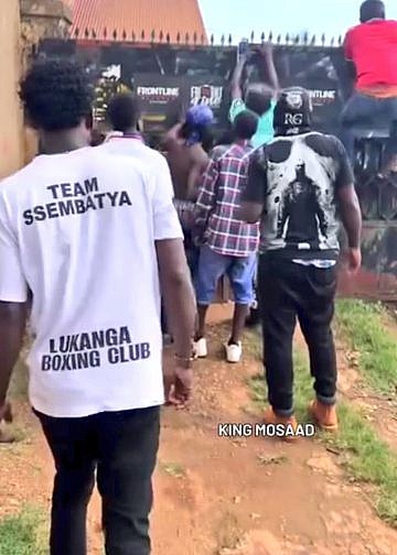 Police arrest three men in viral video jumping fence, assaulting man inside