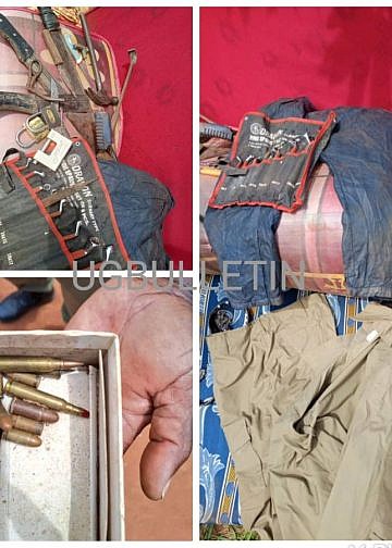 Security arrest three in Gulu crime ring bust, recover ammo, police uniforms