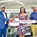 Golfer Musanabera receives  brand new Toyota Corolla Cross Hybrid after historic hole-in-one