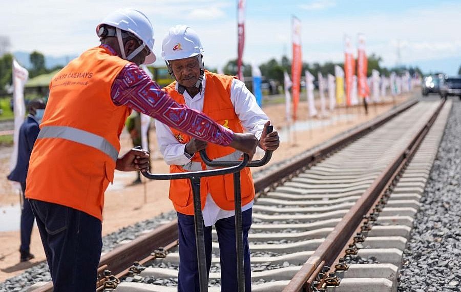 Uganda, Kenya launch SGR extension to cut transport costs, boost regional trade