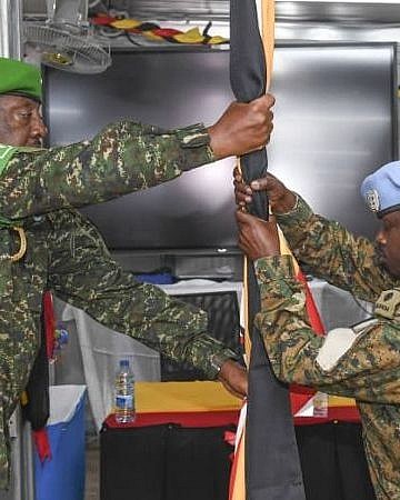 Lt Col Akankunda takes over as new UN Guard Unit commander in Somalia