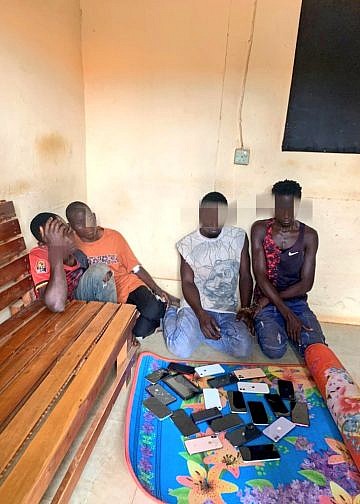 Four arrested for turning Busega–Kyengera swamp into phone snatching hub
