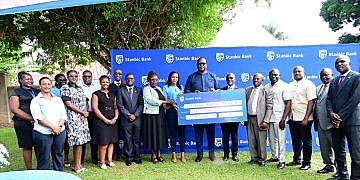 Stanbic Bank contributes shs50m for Bunyoro University’s ICT hub