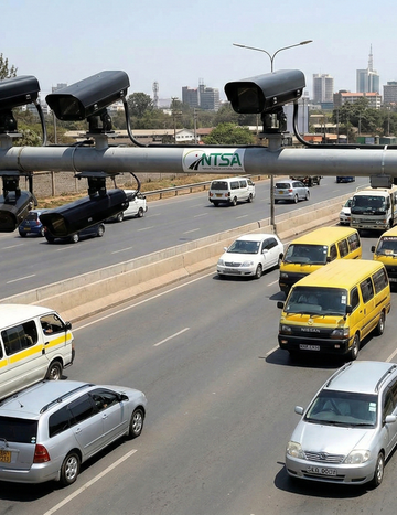 Kenya launches automatic traffic fines system