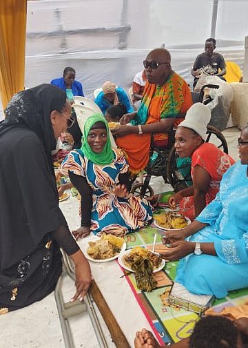 Fenna Tujjune rallies PWDs to claim opportunities during Eid celebration