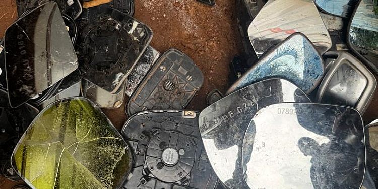Six arrested in Police crackdown on stolen car parts at Kisekka Market