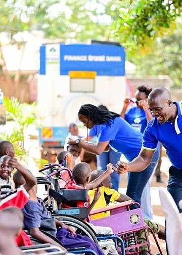 Finance Trust Bank donates essential supplies to Noah’s Ark Children’s Village