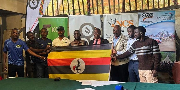 KCB  flags off Oscar Ntambi for 2026 WRC Safari Rally