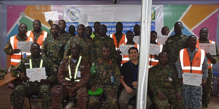 14 UPDF officers graduate from aviation security training in Mogadishu