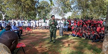Seku urges Busoga students to avoid HIV risk, focus on education