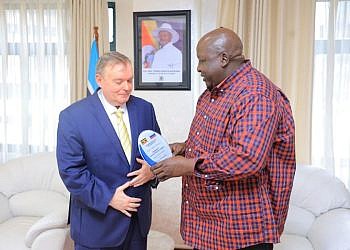 Russian Ambassador Semivolos bids farewell to Uganda as his tour of duty ends