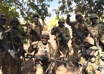 UPDF, Somali Forces capture strategic town from Al-Shabaab in Southern Somalia