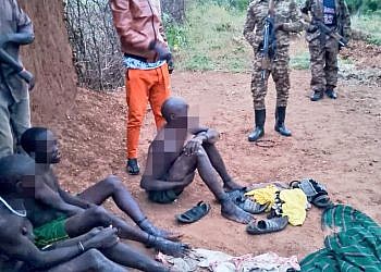Three armed suspected warriors arrested in Kaabong security operation