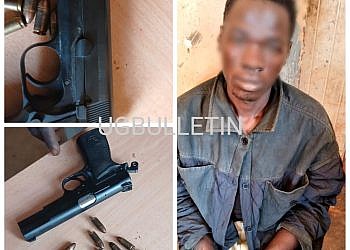 Pistol recovered, 16 arrested in Entebbe crackdown