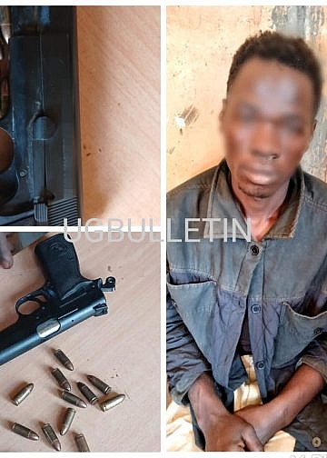 Pistol recovered, 16 arrested in Entebbe crackdown