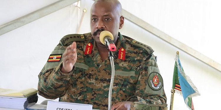 Gen Muhoozi warns of an oncoming hardline action against corruption