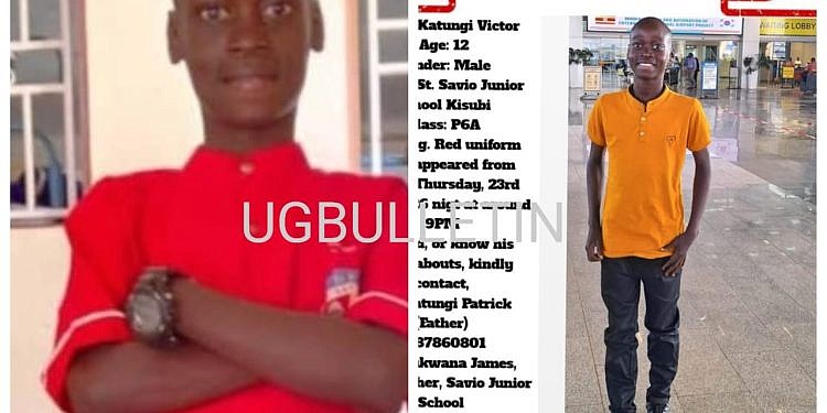 P.6 pupil goes missing at Savio Junior School in Kisubi under mysterious circumstances