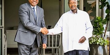 Museveni meets former Ethiopian PM to strengthen agricultural transformation