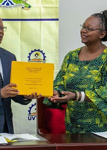 Janet Museveni commends UVTAB as candidates fly high in November/December 2025 assessment exams