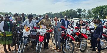 Govt gives 109 vehicles, 1,034 motorcycles to agriculture extension workers