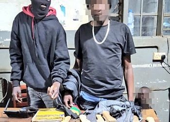 Two panga-wielding gang members arrested in police swoop in Kawempe