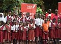 UBA UGnda plants trees to replenish environment  at Wakiso’s Namalere Primary School